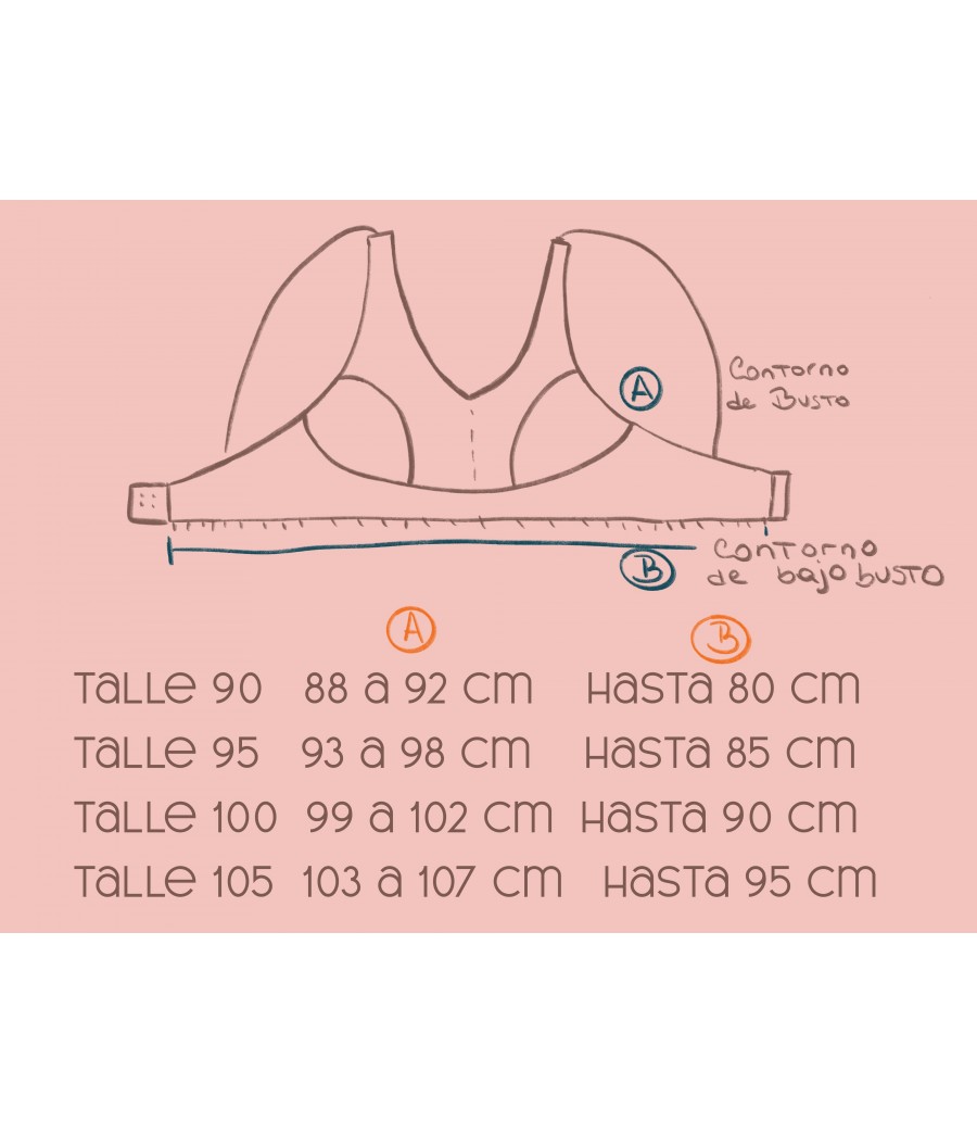 Talle 95 de discount corpiño