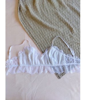 T. 115 Bralette Reina Blanco