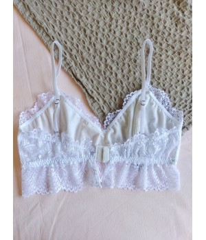 T. 115 Bralette Reina Blanco