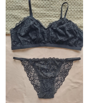 Conjunto Mia Negro Vedetina