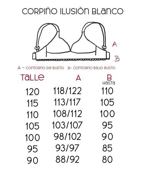 Corpiño Ilusión Blanco